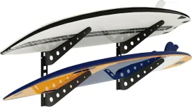 2/4/6 Board Horizontal Surfboard Rack, Adjustable Surfboard Wall Mount Display, Surfboard Wall Rack Board Storage Mount System at Home and Garage