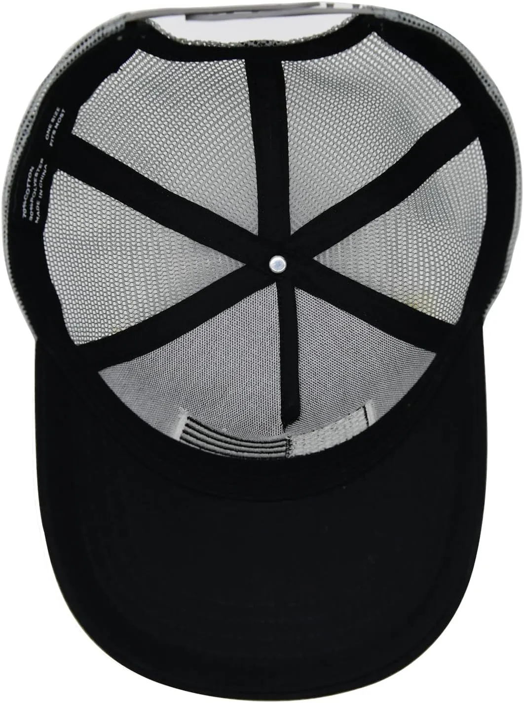 Boys Trucker Hat, Toddler American Flag Snapback Mesh Baseball Caps for Kids Age 2-6