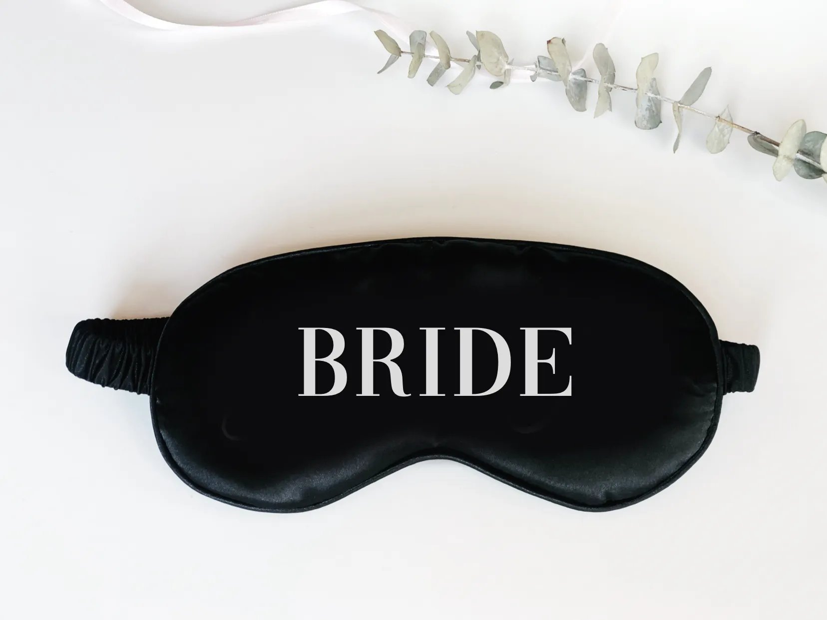 Bride Bold Font Eye Mask