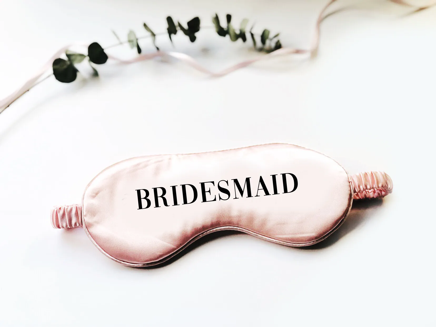 Bride Bold Font Eye Mask