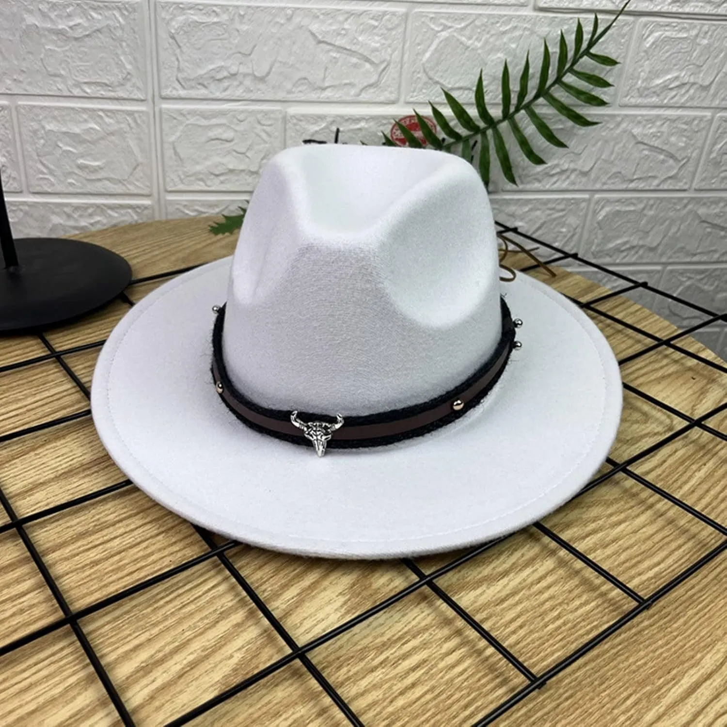 Fashionable Fedora Fedoras Men Wide for Women Dress Hat Women's and Hats Baseball Caps Hats Cowboy Hat 7