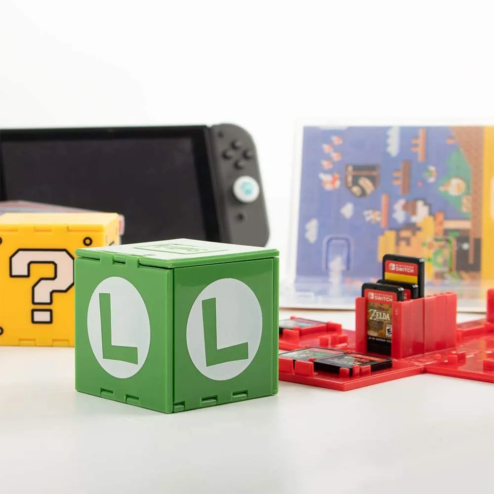 Game Case for Nintendo Switch, Switch Game Card Holder 16 Game Storage Cube Portable Game Card Organizer for Switch lite