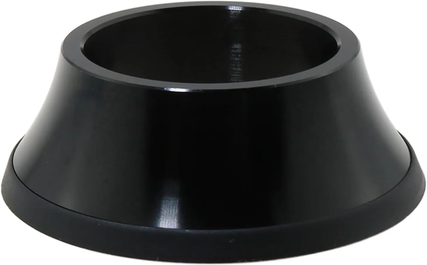 heyous Bicycle Conical Washer Zinc Alloy Head Gasket Black Bicycle Fork Stem Spacer Suitable for Mountain and Road Bike