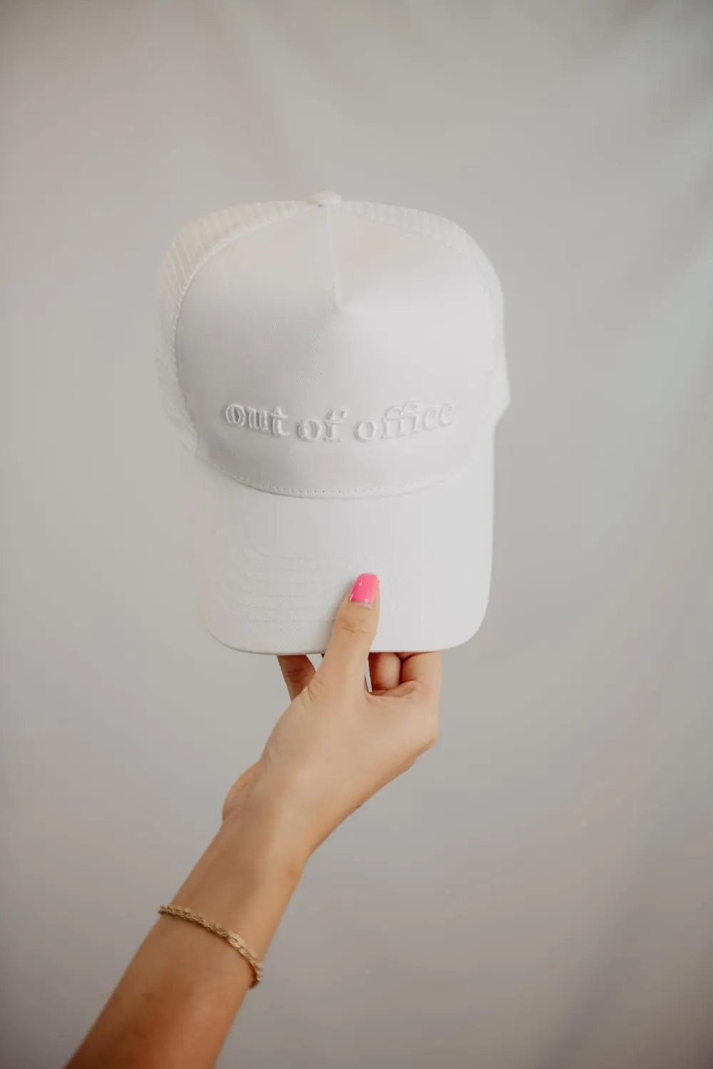 KATYDID 3-D Embroidered Trucker Hat