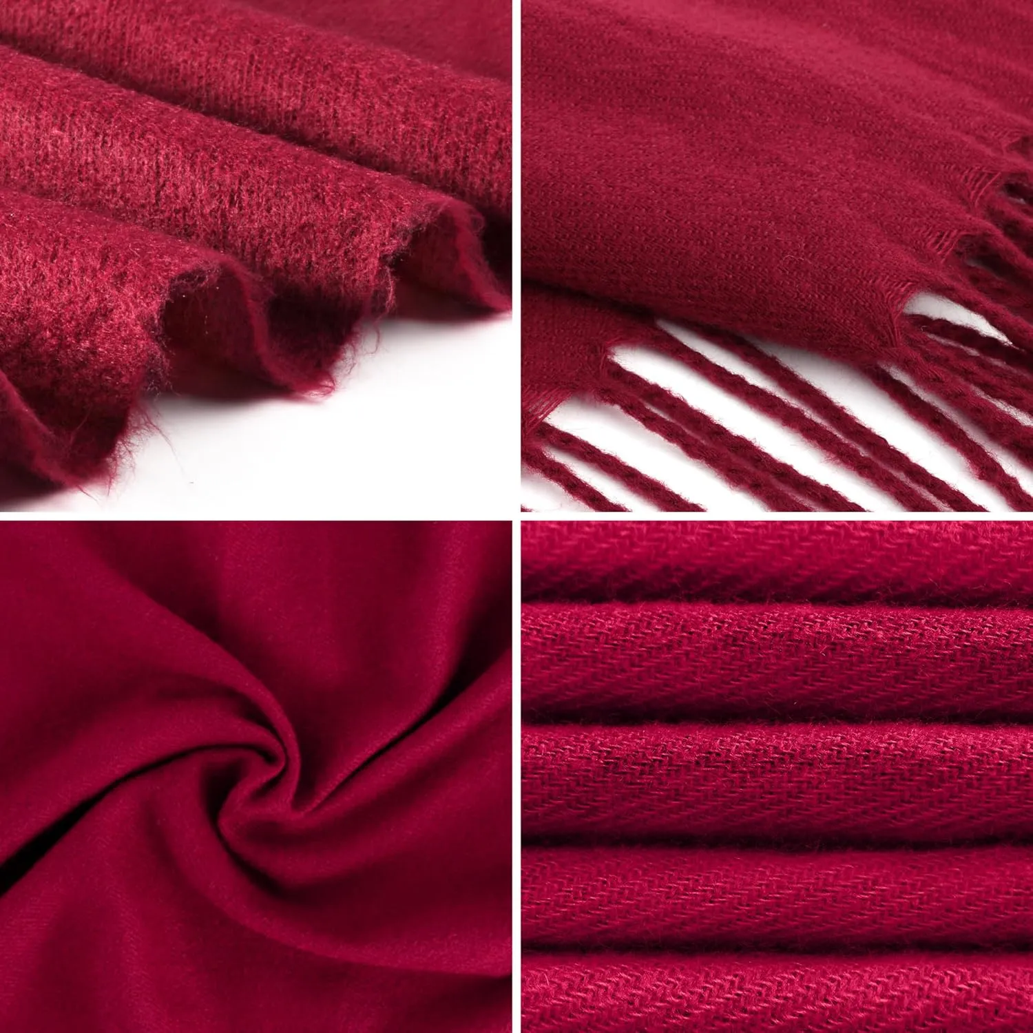 Landisun Scarf for Women Winter Pashmina-Shawl Wraps Winter Cashmere Wedding Warm Christmas