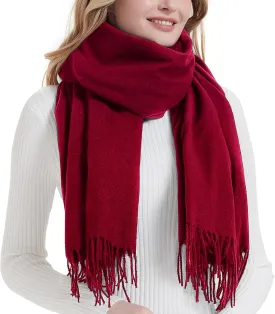 Landisun Scarf for Women Winter Pashmina-Shawl Wraps Winter Cashmere Wedding Warm Christmas