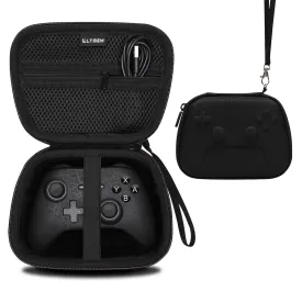 LTGEM Controller Case Compatible with Xbox Core/Xbox Elite Series 2 Core/PlayStation DualSense/GameSir G7 SE/PowerA Gaming Controller, Black