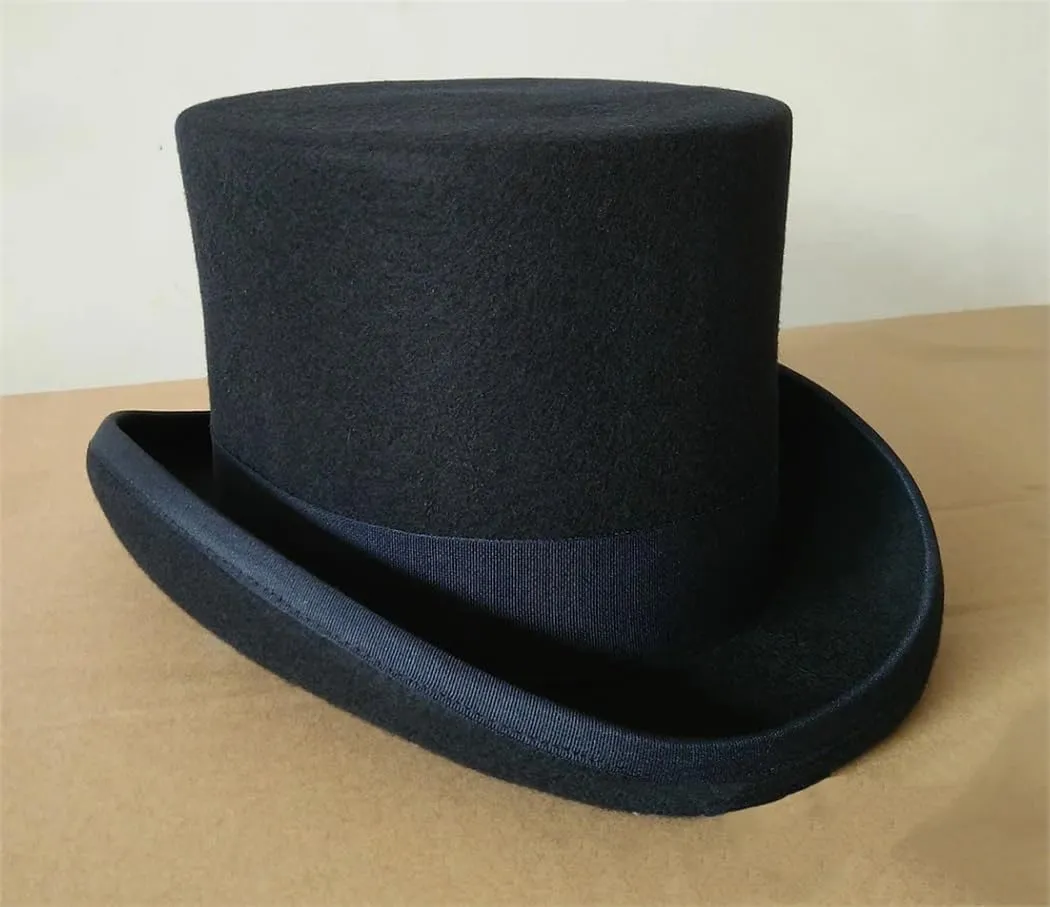 Men Hat Wool Fedora Hat Unisex Gentleman Bowler Hat Presidential Hat Feather Accessories Hat