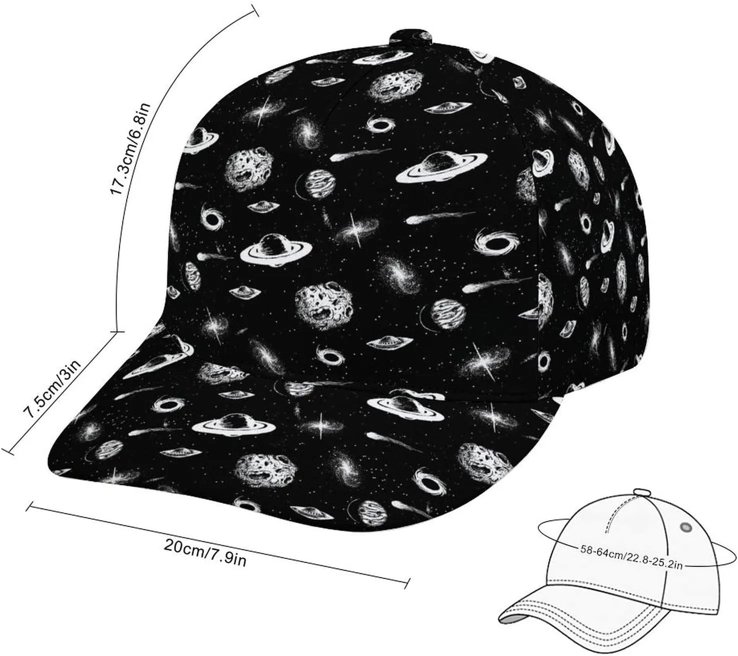 Men Women Baseball Cap Hip Hop Trucker Cap Snapback Hat Dad Hat