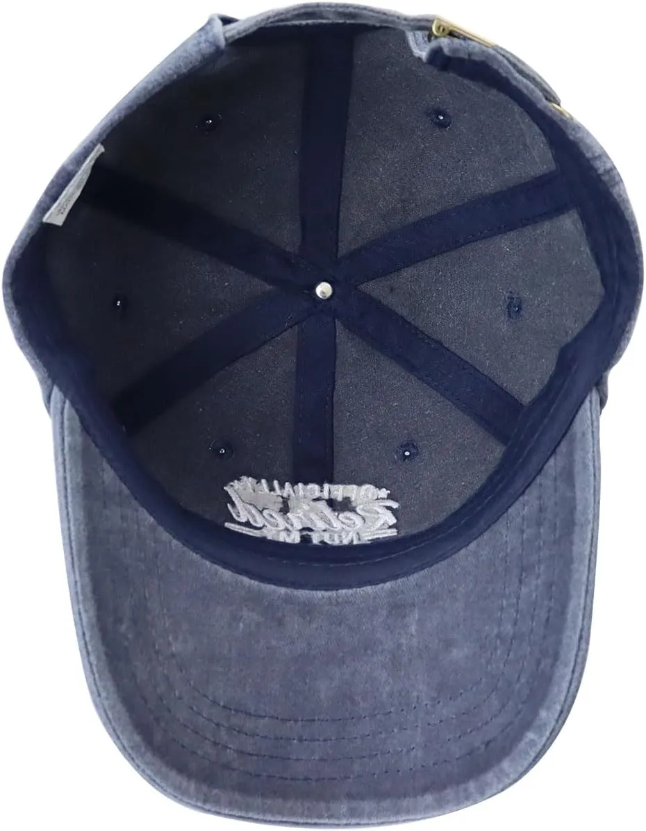 Officially Retired Hat for Women Men, Funny Adjustable Cotton Embroidery Retirement Baseball Cap