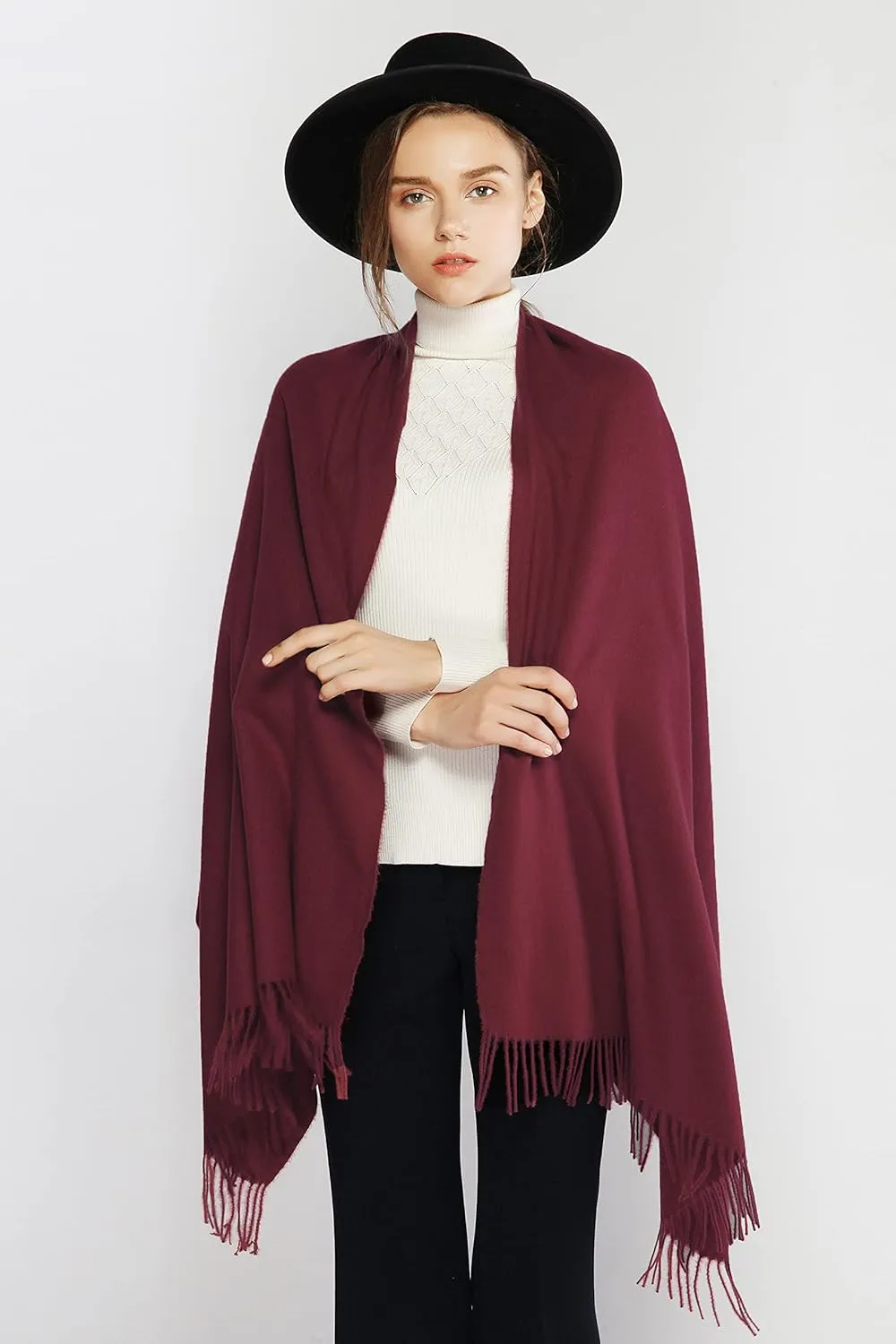 RIIQIICHY Scarfs for Women Fall Winter Pashmina Shawls and Wraps for Evening Dresses Wedding Shawl Blanket Scarves