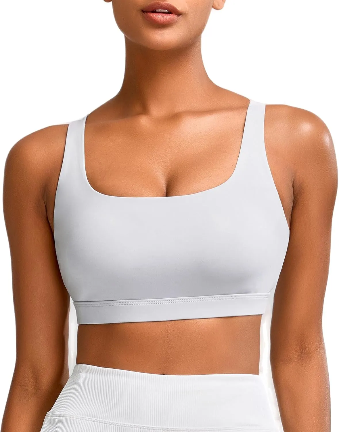 RUNNING GIRL Sports Bra for Women High Support, Molded Cup High Impact Sports Bras for Women Large Bust