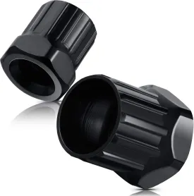 Skylety 2 Pcs Bicycle Freewheel Removal Tool Cassette Tool Bicycle Cassette Removal Bike Repair Lockring Accessories, Black