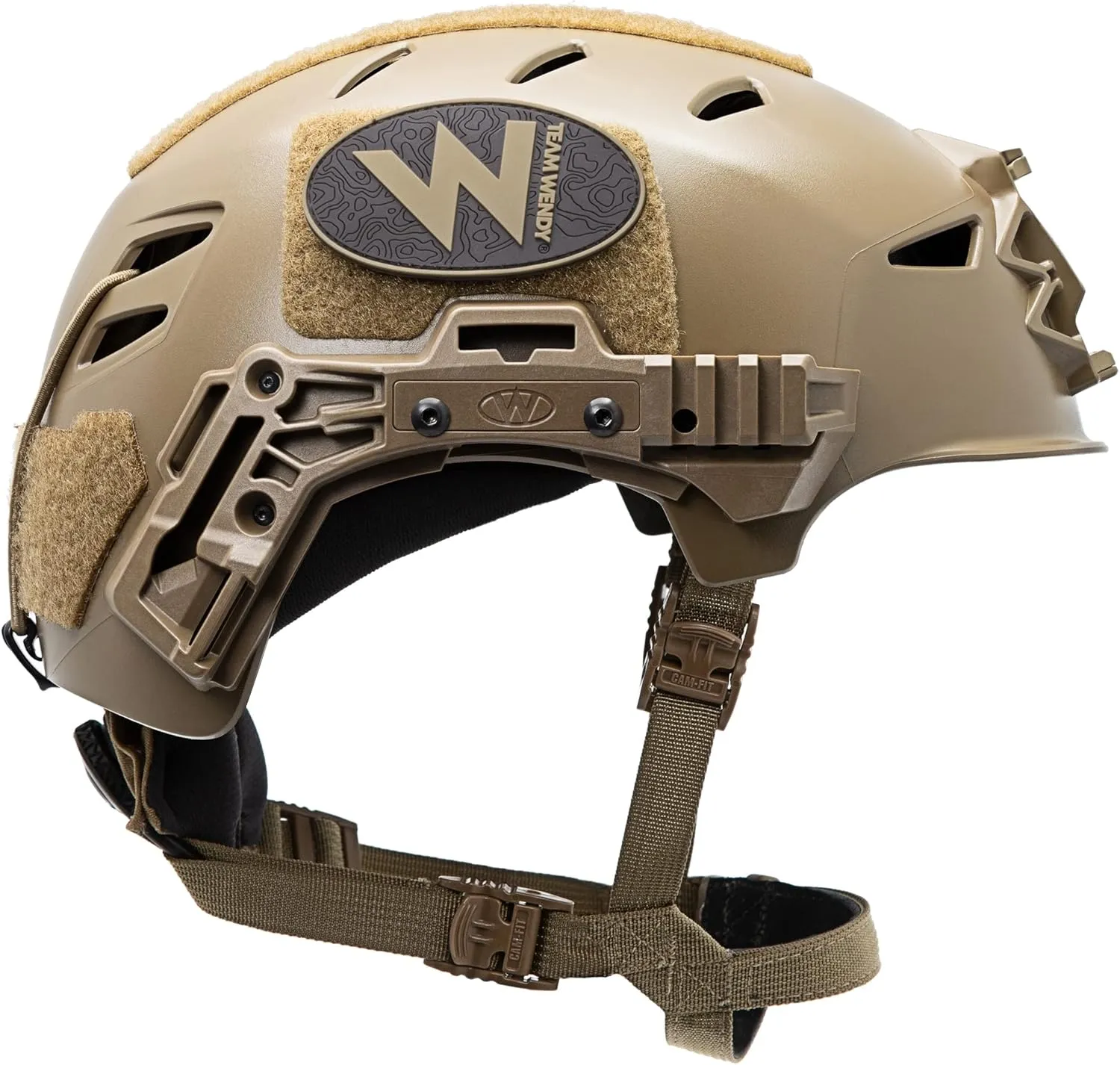 Team Wendy EXFIL LTP Lightweight Tactical Bump Helmet | Mounts for Night Vision & Accessories | Whitewater Impact Protection | Adjustable for Comfort | Airsoft Helmet