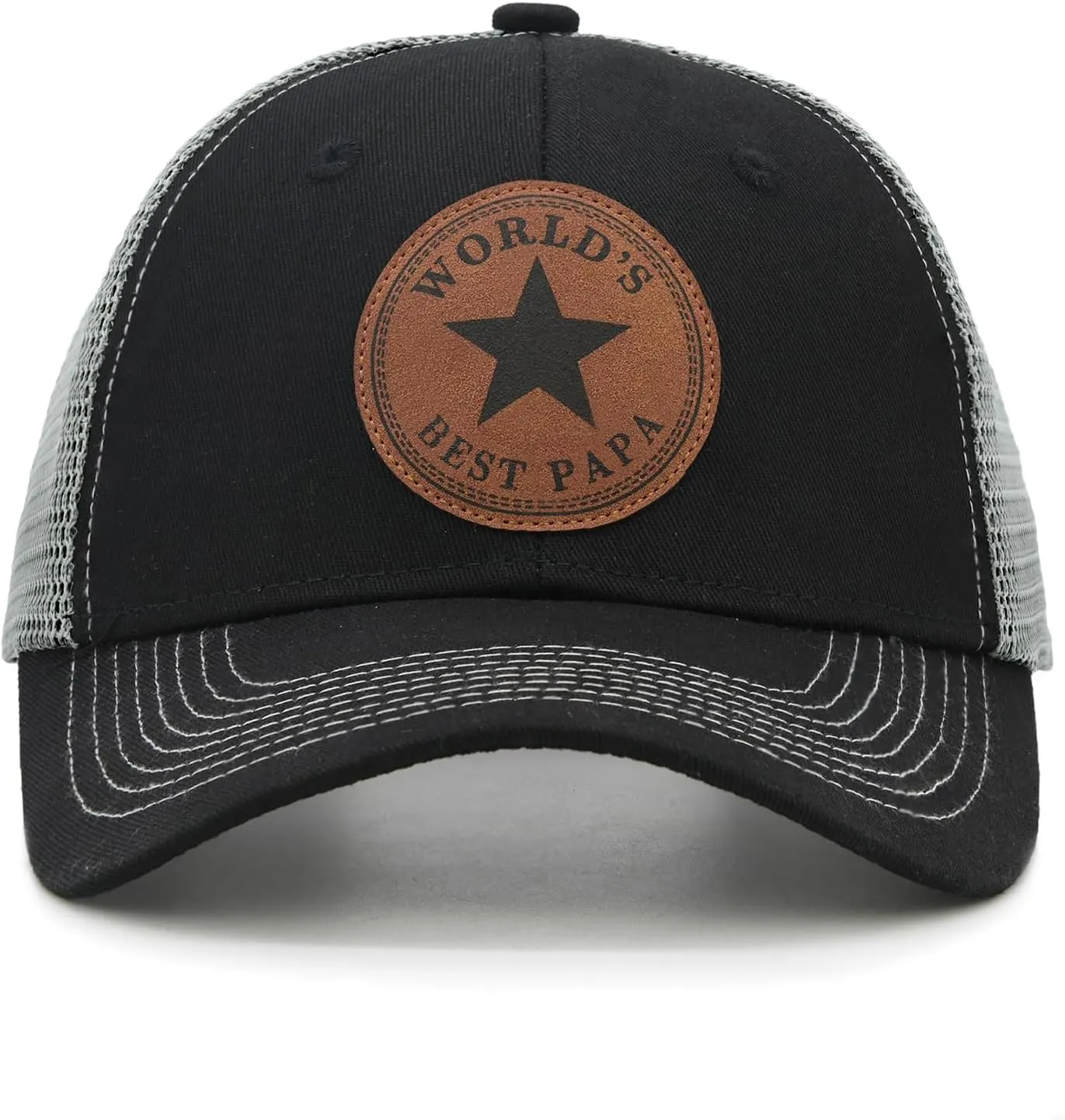 Trucker Hat for Men, Fathers Day Birthday Gifts for Papa Uncle, Adjustable Mesh Snapback Baseball Cap