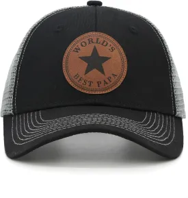 Trucker Hat for Men, Fathers Day Birthday Gifts for Papa Uncle, Adjustable Mesh Snapback Baseball Cap