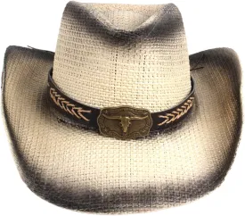 Women Men Western Cowboy Hat, Vintage Felt Cowgirl Hat Wide Brim Bowler Cap Adult Cowboy Hats