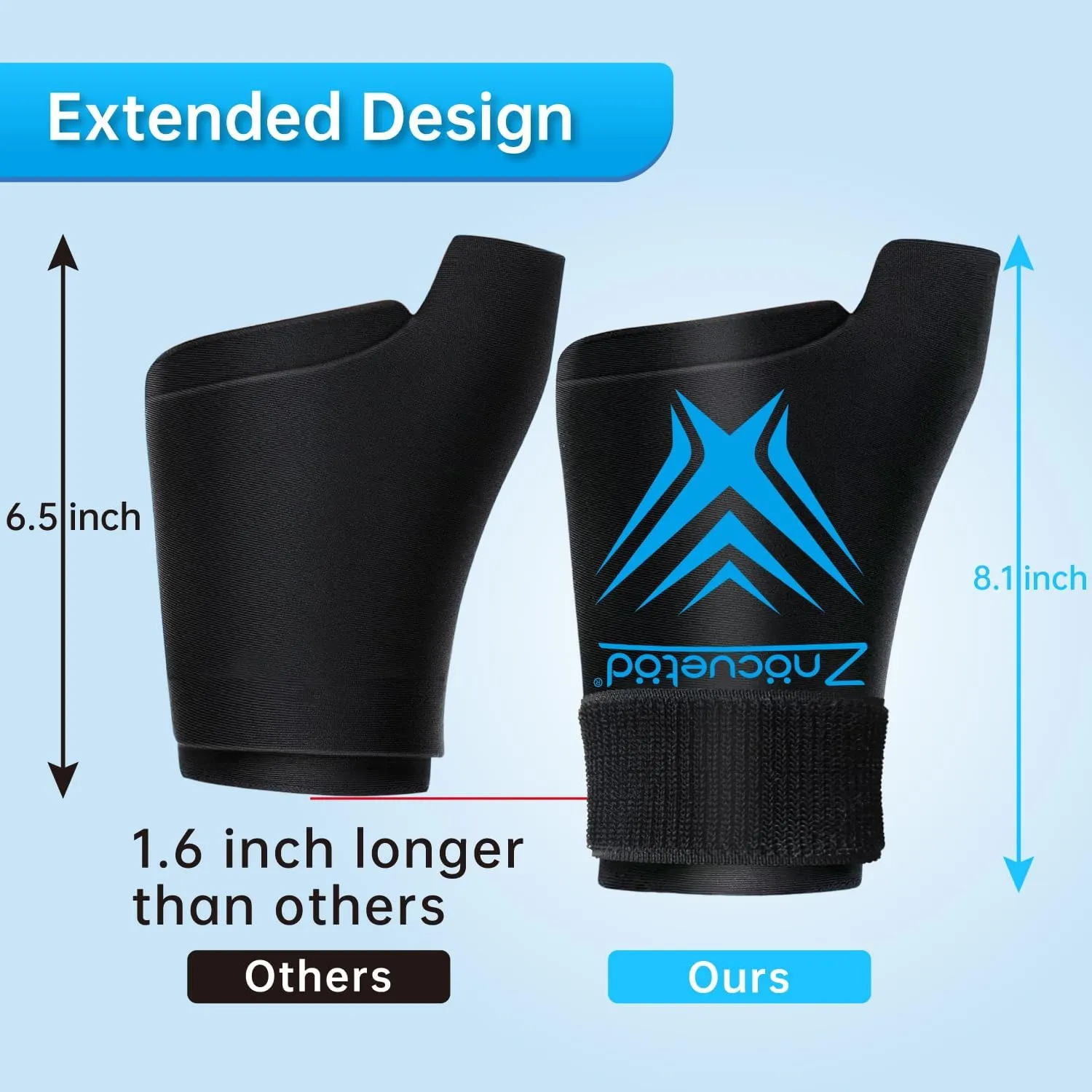 Wrist Ice Pack Wrap for Pain Relief, Reusable Wrist Brace Cold Gel Hand Thumb Ice Pack for Injuries, Hot & Cold Compress Therapy for Carpal Tunnel, Tendonitis, Swelling, Arthritis, Tenosynovitis